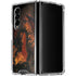 Vincent Hie Fireball Dragon Galaxy Z Fold4 5G Clear Case