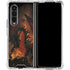 Vincent Hie Fireball Dragon Galaxy Z Fold4 5G Clear Case