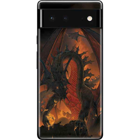 Vincent Hie Fireball Dragon Google Pixel 6 Skin