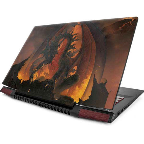 Vincent Hie Fireball Dragon Lenovo IdeaPad Skin