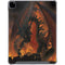 Vincent Hie Fireball Dragon iPad Pro 12.9in (2020) Clear Case
