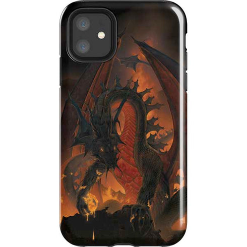 Vincent Hie Fireball Dragon iPhone 11 Impact Case