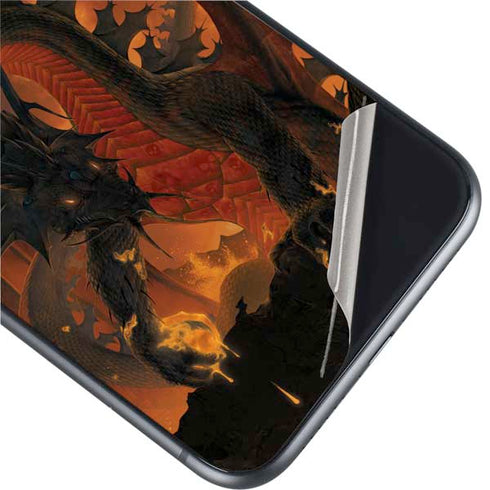 Vincent Hie Fireball Dragon iPhone 11 Skin