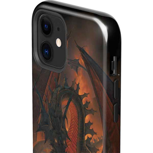 Vincent Hie Fireball Dragon iPhone 12 Impact Case