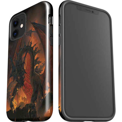 Vincent Hie Fireball Dragon iPhone 12 Impact Case