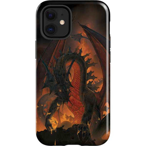 Vincent Hie Fireball Dragon iPhone 12 Mini Impact Case