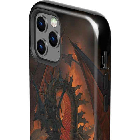 Vincent Hie Fireball Dragon iPhone 12 Pro Impact Case