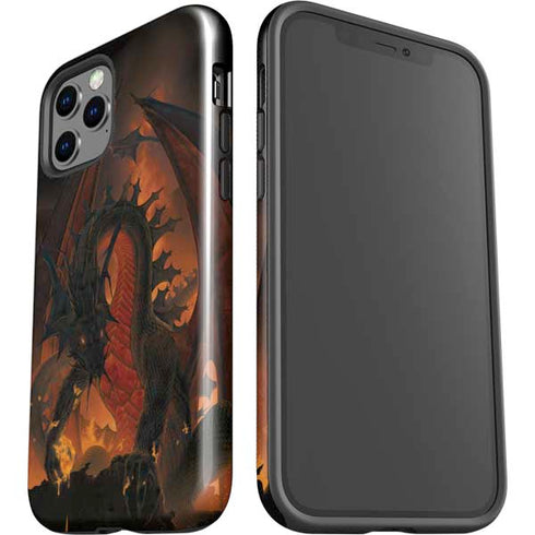 Vincent Hie Fireball Dragon iPhone 12 Pro Impact Case