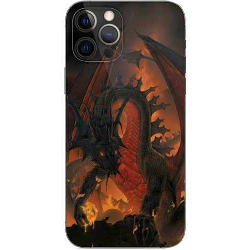 Vincent Hie Fireball Dragon iPhone 12 Pro Skin