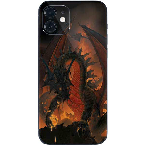 Vincent Hie Fireball Dragon iPhone 12 Skin