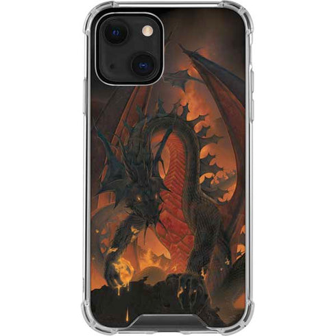 Vincent Hie Fireball Dragon iPhone 13 Clear Case