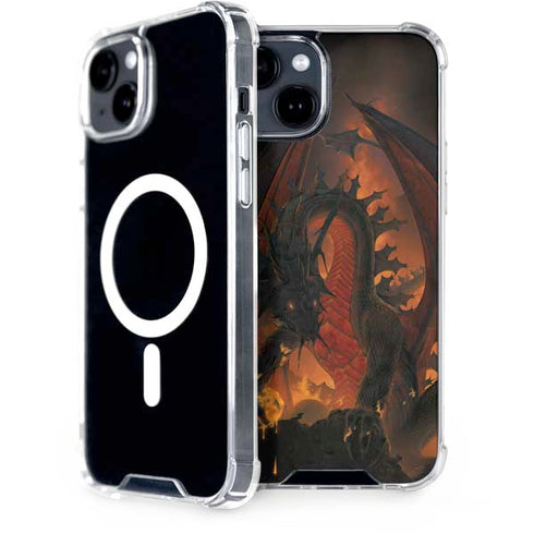 Vincent Hie Fireball Dragon iPhone 13 MagSafe Case