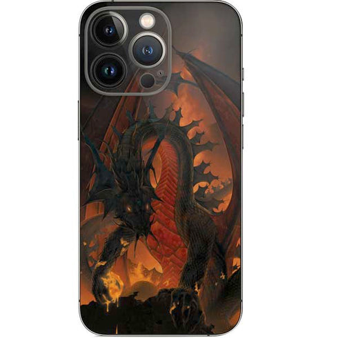 Vincent Hie Fireball Dragon iPhone 13 Pro Skin