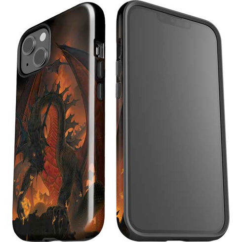 Vincent Hie Fireball Dragon iPhone 14 Impact Case