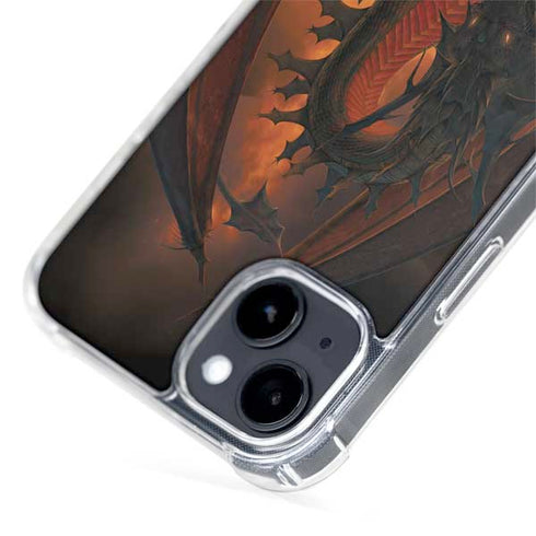 Vincent Hie Fireball Dragon iPhone 14 Plus MagSafe Case