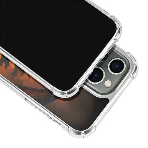 Fireball Dragon by Vincent Hie iPhone 15 Pro Clear Case
