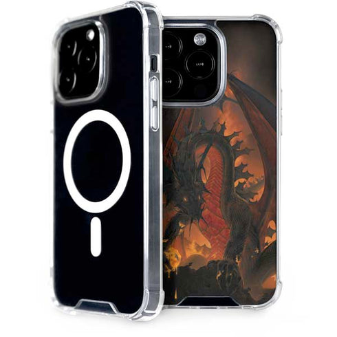 Fireball Dragon by Vincent Hie iPhone 15 Pro MagSafe Case