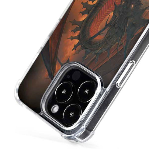 Fireball Dragon by Vincent Hie iPhone 15 Pro Max MagSafe Case