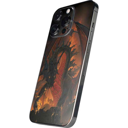 Vincent Hie Fireball Dragon iPhone 14 Pro Max Skin