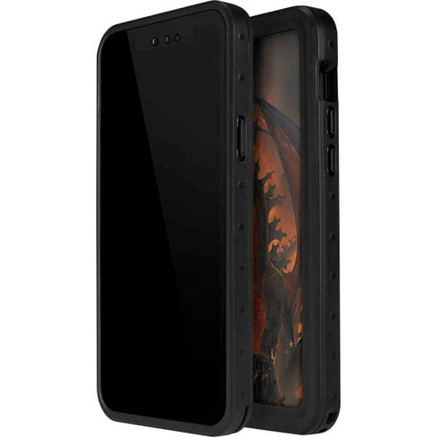 Vincent Hie Fireball Dragon iPhone 14 Pro Max Waterproof Case