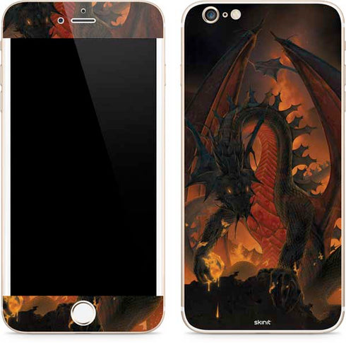 Vincent Hie Fireball Dragon iPhone 6/6s Plus Skin