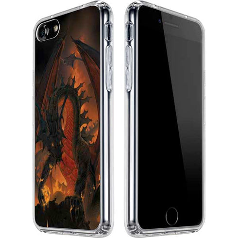 Vincent Hie Fireball Dragon iPhone SE (2nd & 3rd Gen) Clear Case