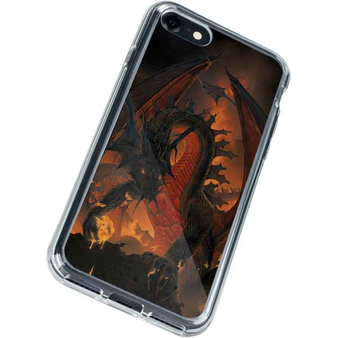 Vincent Hie Fireball Dragon iPhone SE (2nd & 3rd Gen) Clear Case