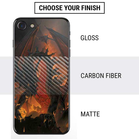 Vincent Hie Fireball Dragon iPhone SE (2nd & 3rd Gen) Skin