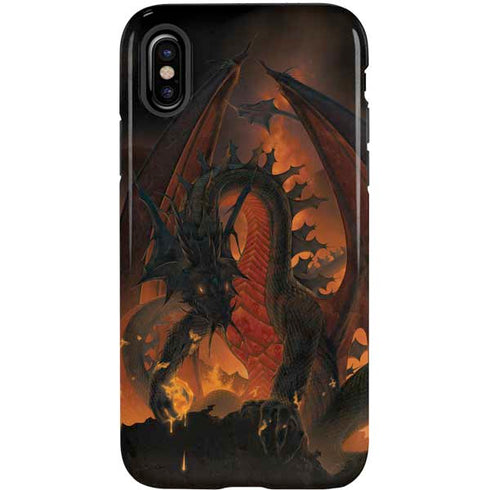 Vincent Hie Fireball Dragon iPhone X Pro Case