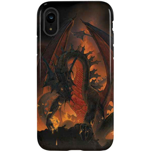 Vincent Hie Fireball Dragon iPhone XR Pro Case
