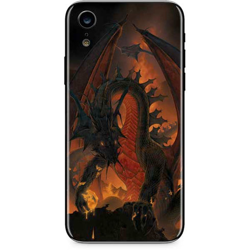 Vincent Hie Fireball Dragon iPhone XR Skin
