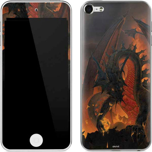 Vincent Hie Fireball Dragon Apple iPod Skin