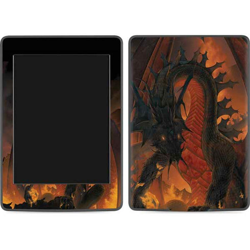 Vincent Hie Fireball Dragon Amazon Kindle Skin