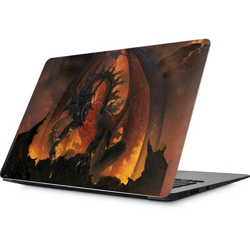 Vincent Hie Fireball Dragon Apple MacBook Skin