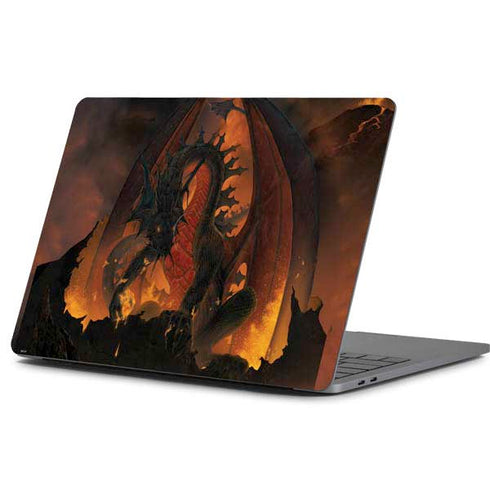 Vincent Hie Fireball Dragon Apple MacBook Pro 13-inch Skin