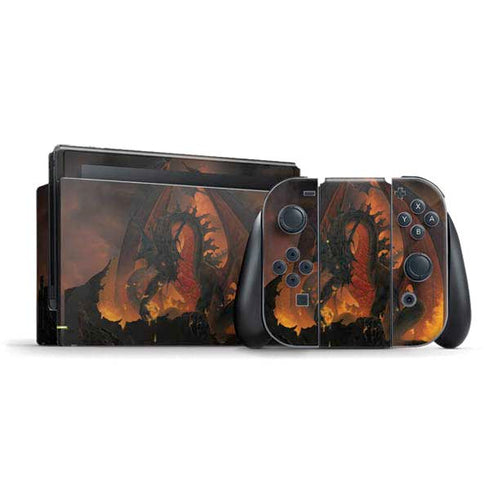 Vincent Hie Fireball Dragon Nintendo Switch Bundle Skin