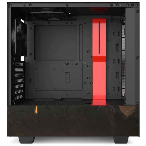 Vincent Hie Fireball Dragon NZXT H510 Compact ATX Mid-Tower Case Skin