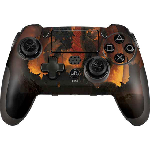Vincent Hie Fireball Dragon PlayStation Scuf Vantage 2 Controller Skin