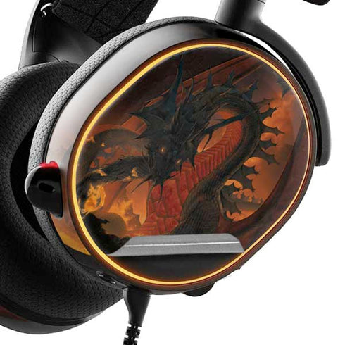 Vincent Hie Fireball Dragon SteelSeries Arctis 5 Skin