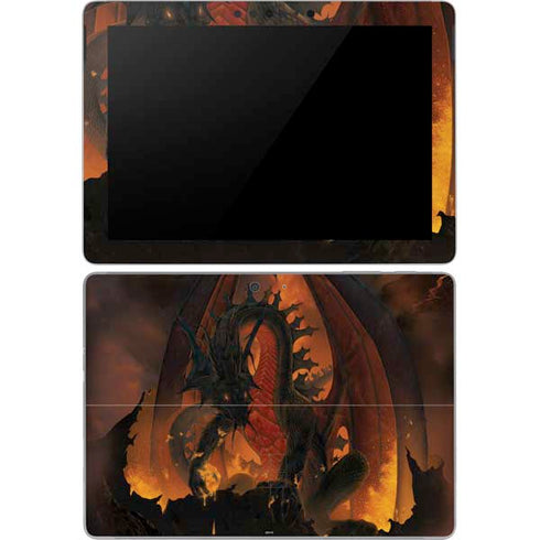 Vincent Hie Fireball Dragon Surface Go Skin