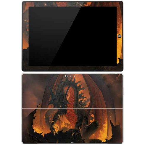 Vincent Hie Fireball Dragon Surface Pro 3 Skin