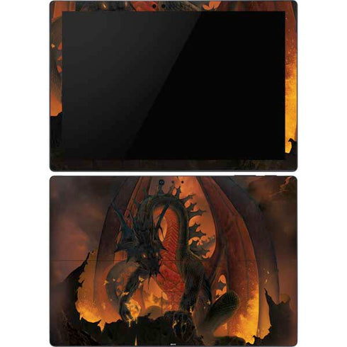 Vincent Hie Fireball Dragon Surface Pro 6 Skin