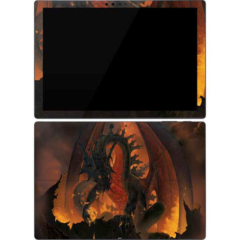 Vincent Hie Fireball Dragon Surface Pro 7 Skin