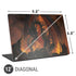 Vincent Hie Fireball Dragon Universal Laptop 12in (9.8 x 6.8in) Skin