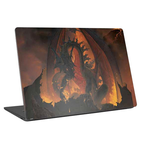 Vincent Hie Fireball Dragon Universal Laptop 12in (9.8 x 6.8in) Skin
