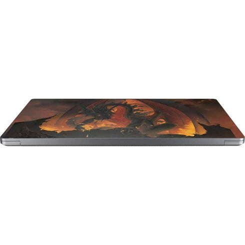 Vincent Hie Fireball Dragon Universal Laptop 12in (9.8 x 6.8in) Skin