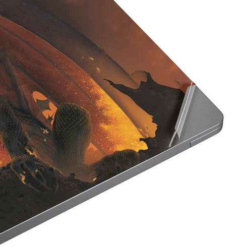 Vincent Hie Fireball Dragon Universal Laptop 15in (12.2 x 8.8in) Skin