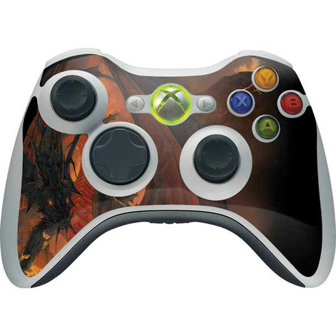 Vincent Hie Fireball Dragon Xbox 360 Wireless Controller Skin