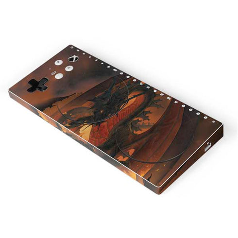 Vincent Hie Fireball Dragon Xbox Adaptive Controller Skin