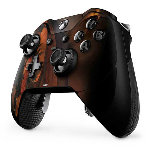 Vincent Hie Fireball Dragon Xbox One Elite Controller Skin
